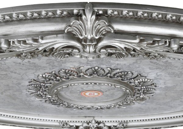 Ceiling medallions oval silver adds architecture affordable lightweight